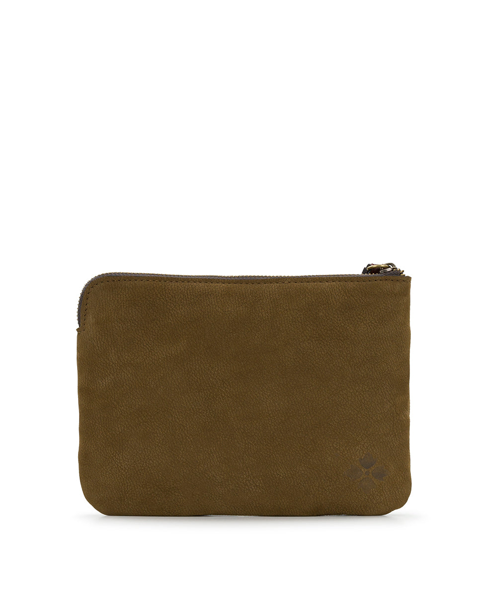 Female - Cassini Wristlet - Tuscan Fields Embroidery - khaki - by Patricia Nash - View 2 of 3