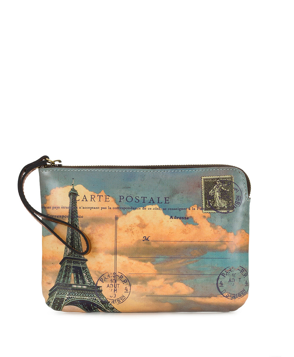 Female - Cassini Wristlet - Paris Postcard - paris postcard - by Patricia Nash - View 1 of 3