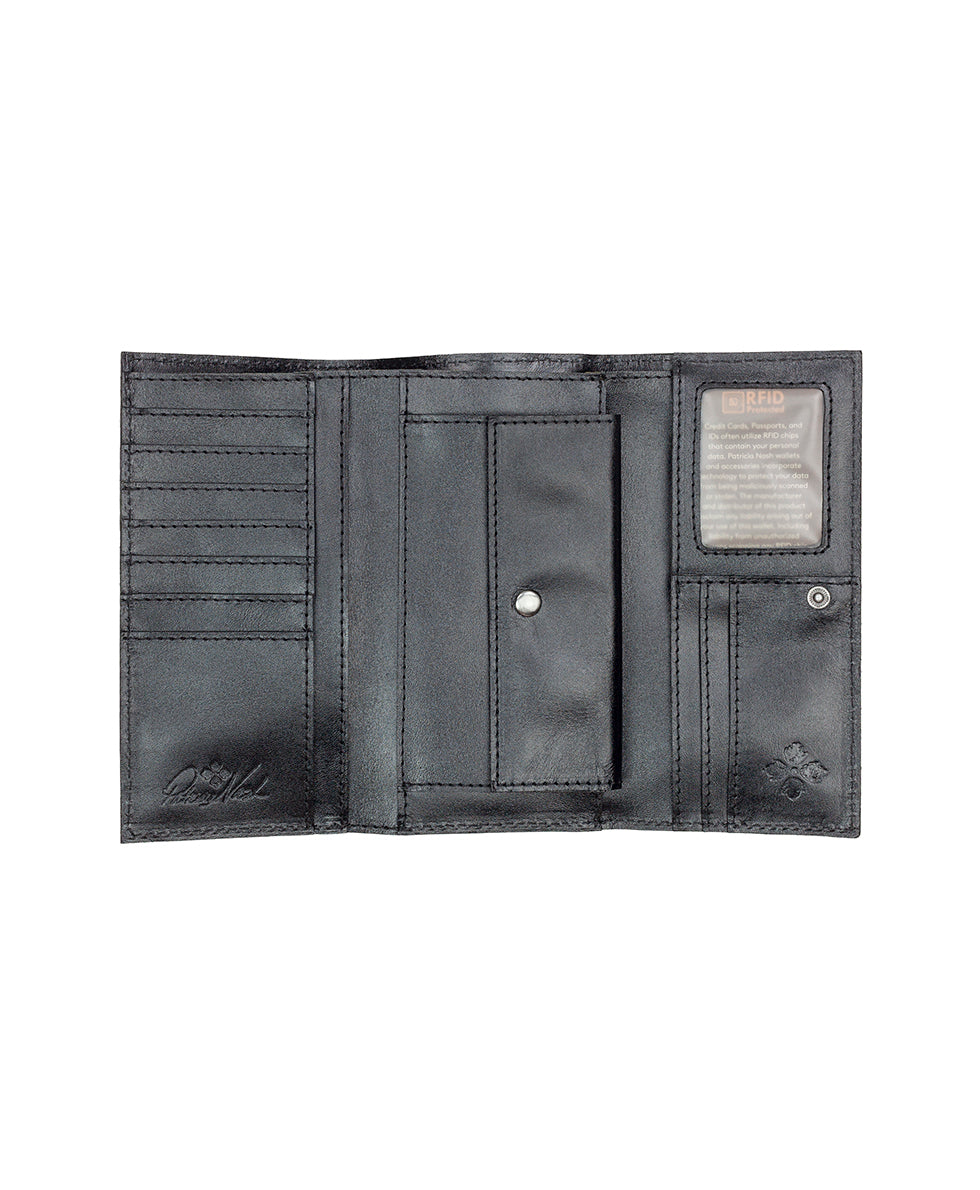 Terresa Wallet - Heritage - black - by Patricia Nash - View 3 of 4
