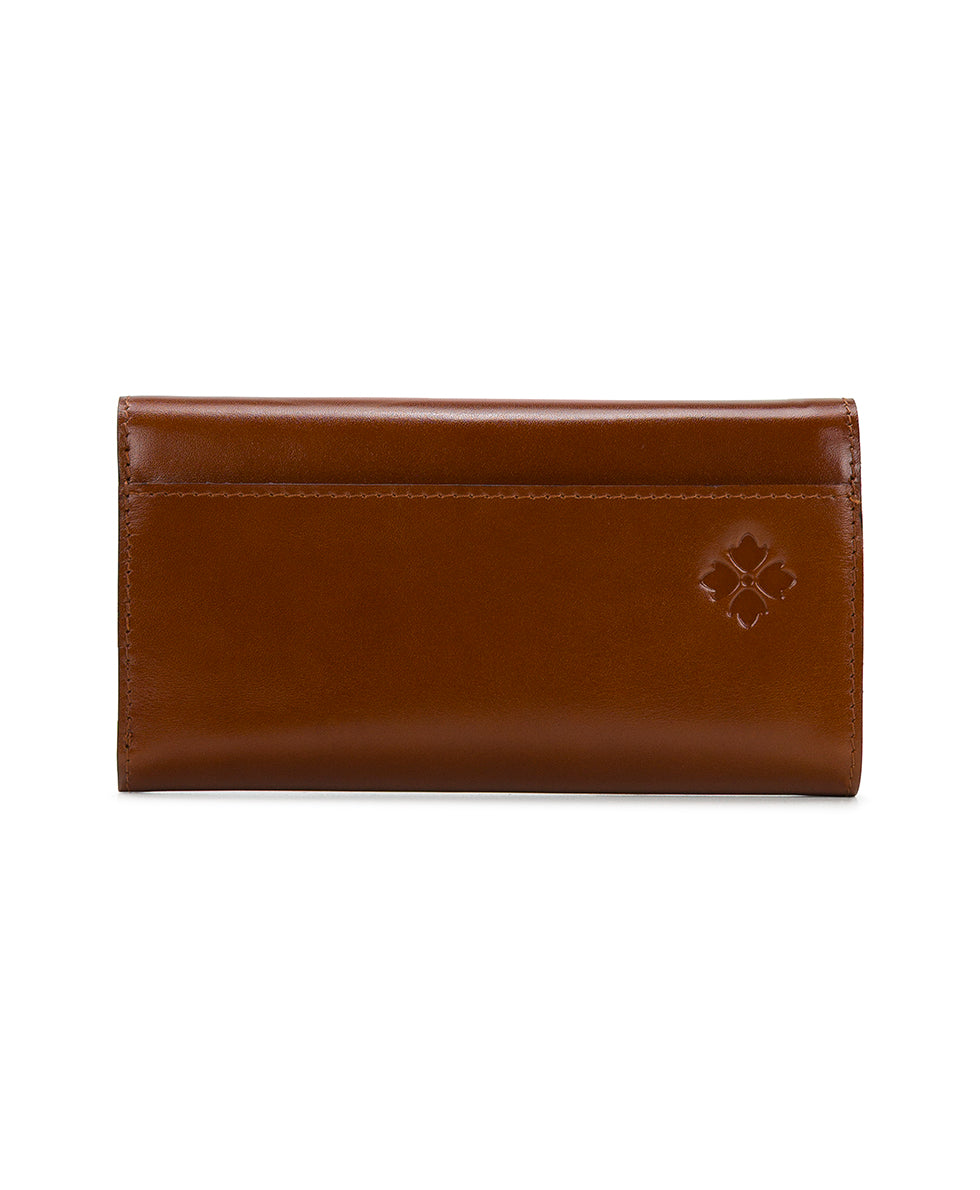 Female - Terresa Wallet - Mini Rose Tooled - tan - by Patricia Nash - View 2 of 4