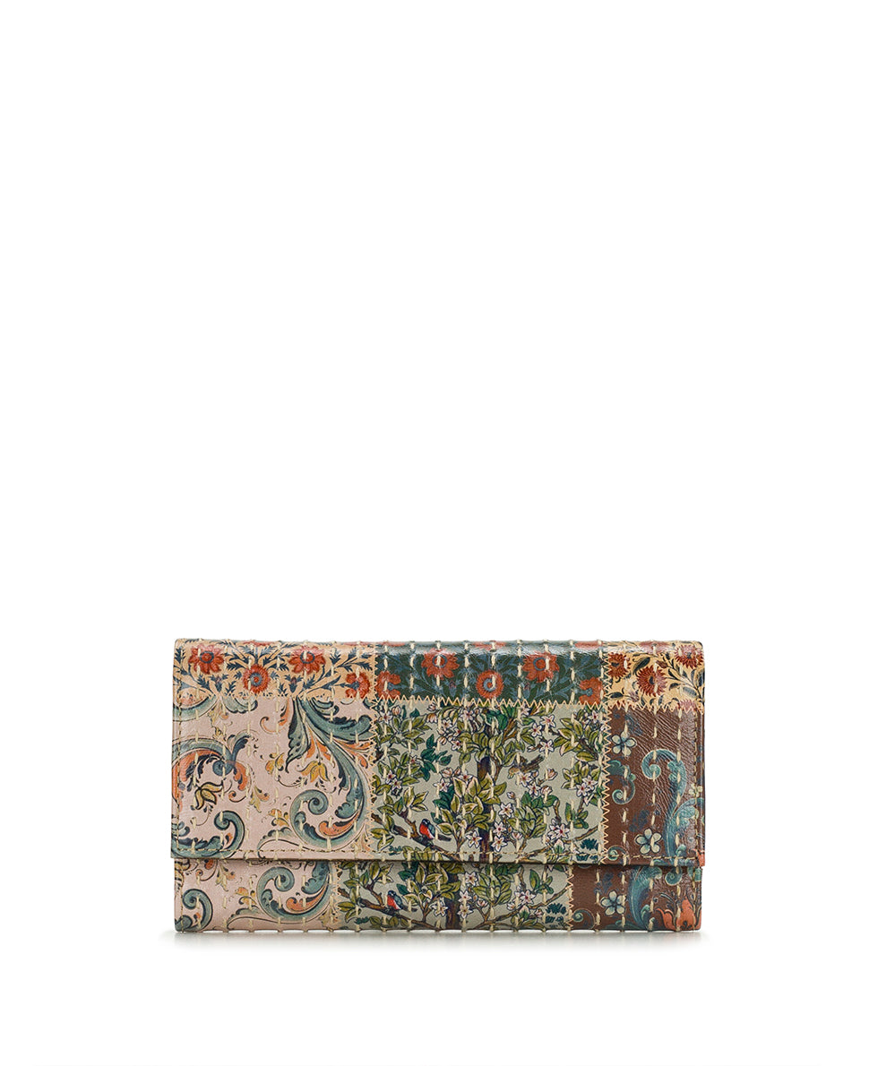 Female - Terresa Wallet | Nordic Quilted Patchwork | Nordic Patchwork - nordic patchwork - by Patricia Nash - View 1 of 4