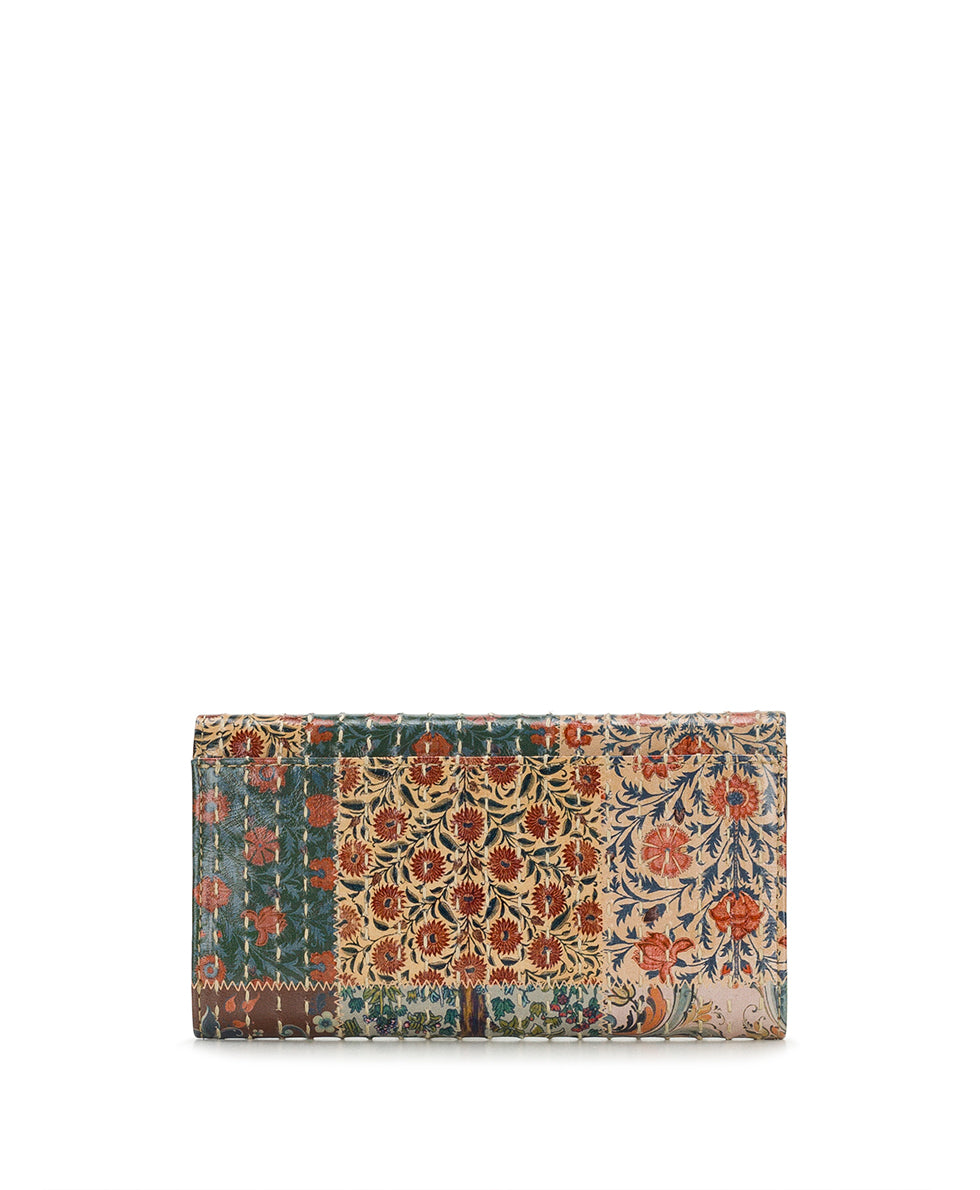 Female - Terresa Wallet | Nordic Quilted Patchwork | Nordic Patchwork - nordic patchwork - by Patricia Nash - View 2 of 4