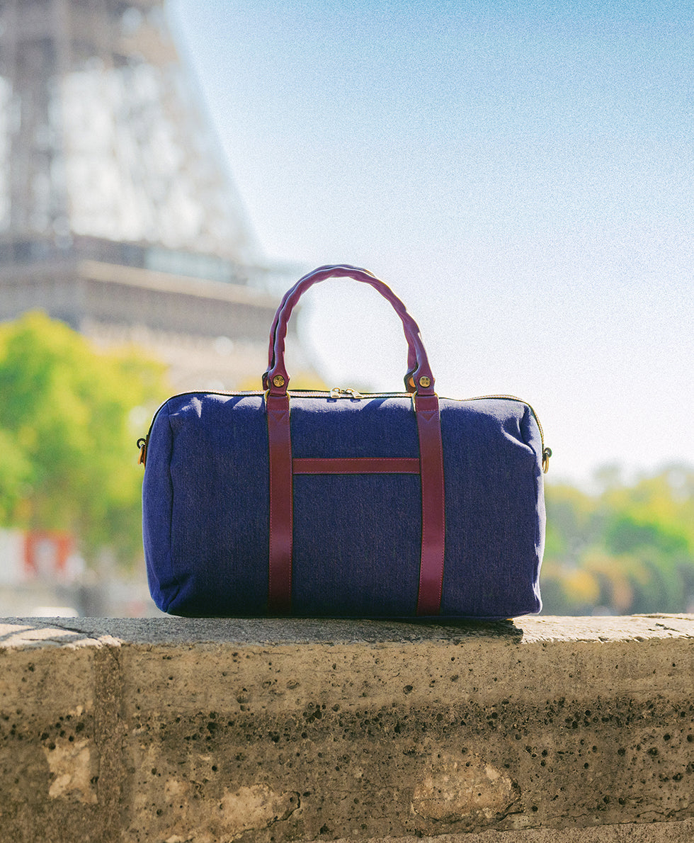 Milano Weekender - Denim Stonewashed – Patricia Nash