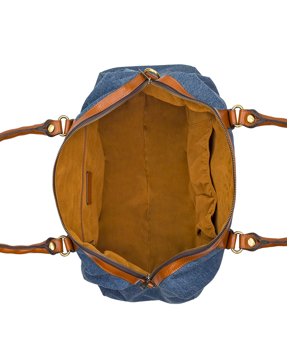 Milano Weekender - Denim Stonewashed – Patricia Nash