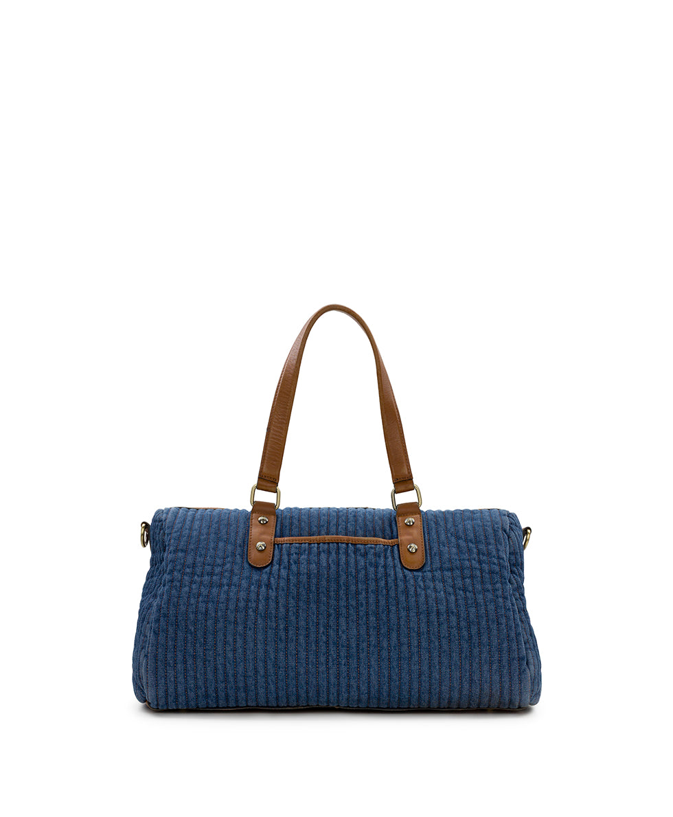 Female - Milano Weekender | Quilted Denim | Denim - denim - by Patricia Nash - View 3 of 6