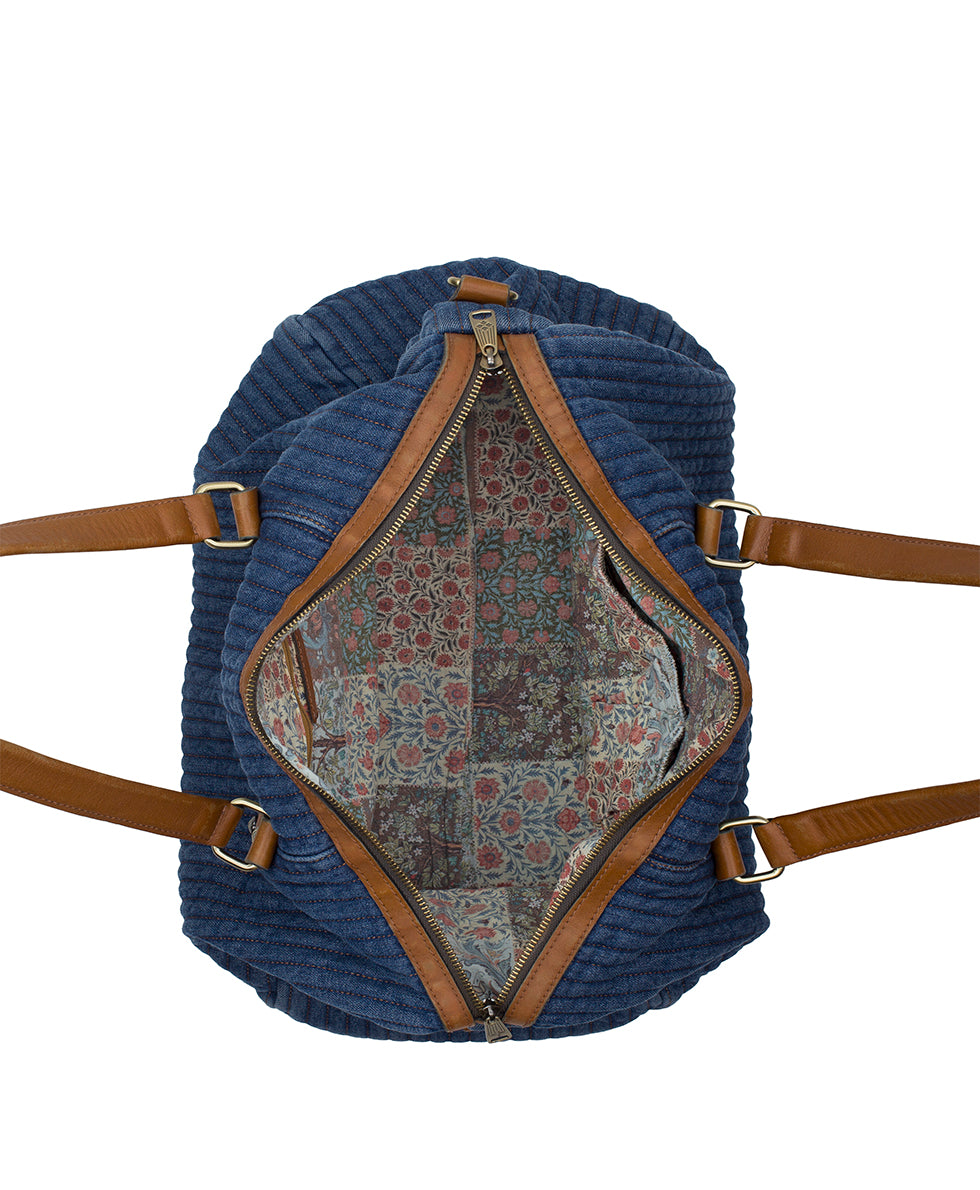 Female - Milano Weekender | Quilted Denim | Denim - denim - by Patricia Nash - View 5 of 6