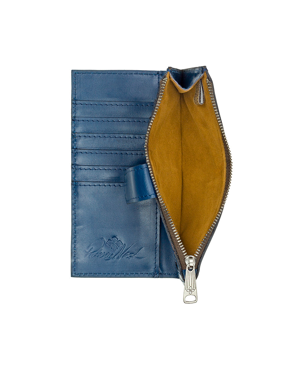 Nazari Wallet - Vintage Distressed Leather - rosewood - by Patricia Nash - View 16 of 30