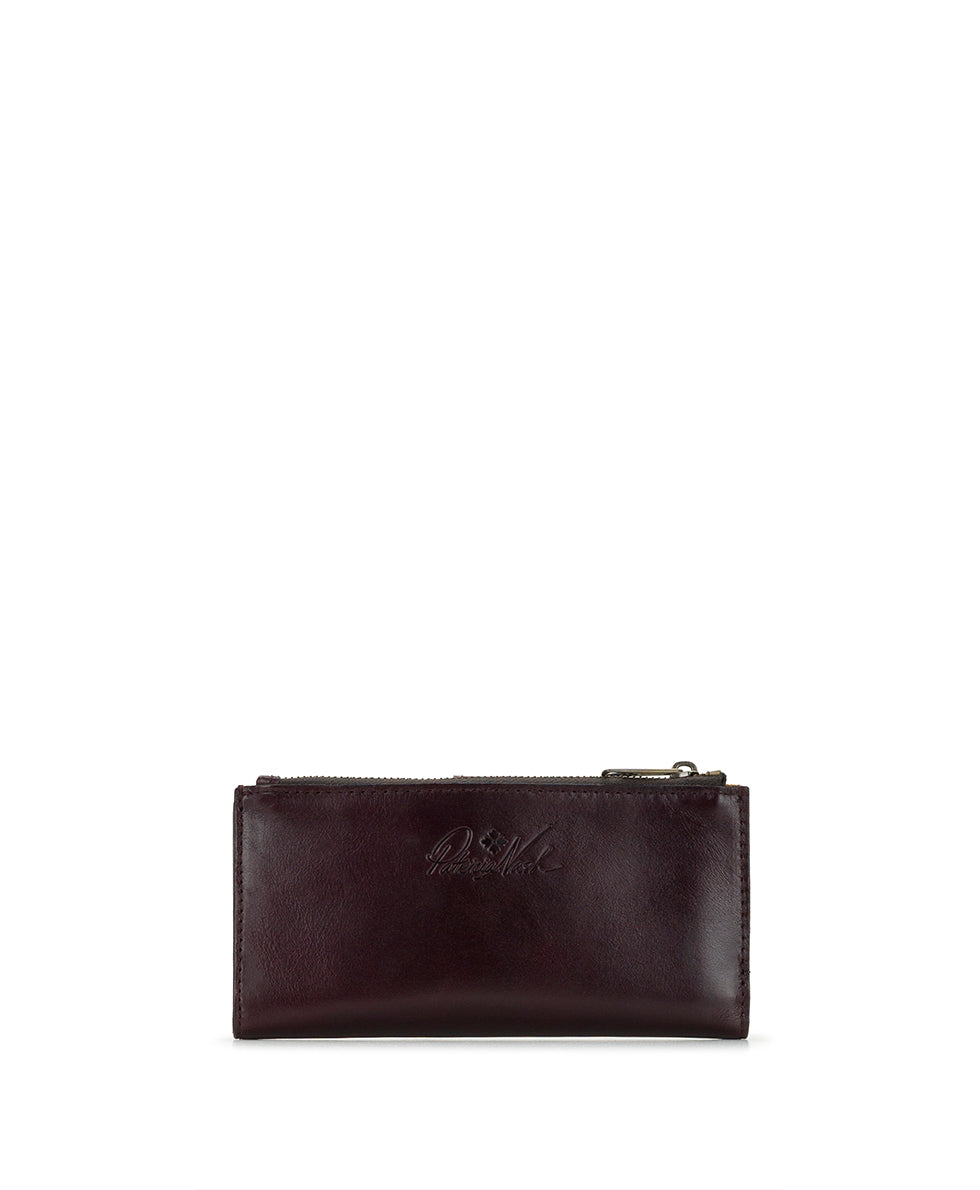 Female - Nazari Wallet | Vintage Distressed | Plum - plum - by Patricia Nash - View 2 of 4