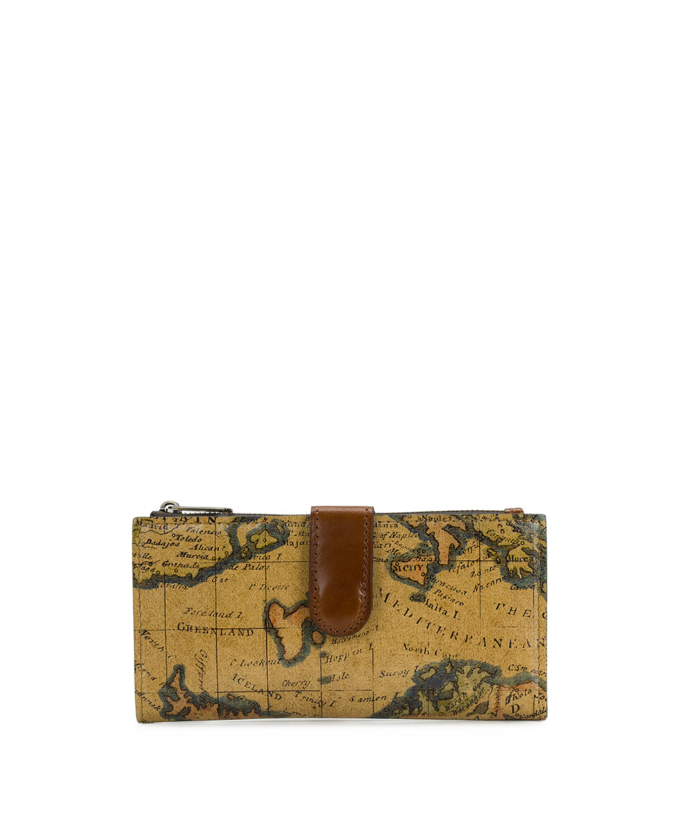 Nazari Wallet - European Map - european map - by Patricia Nash - View 1 of 4