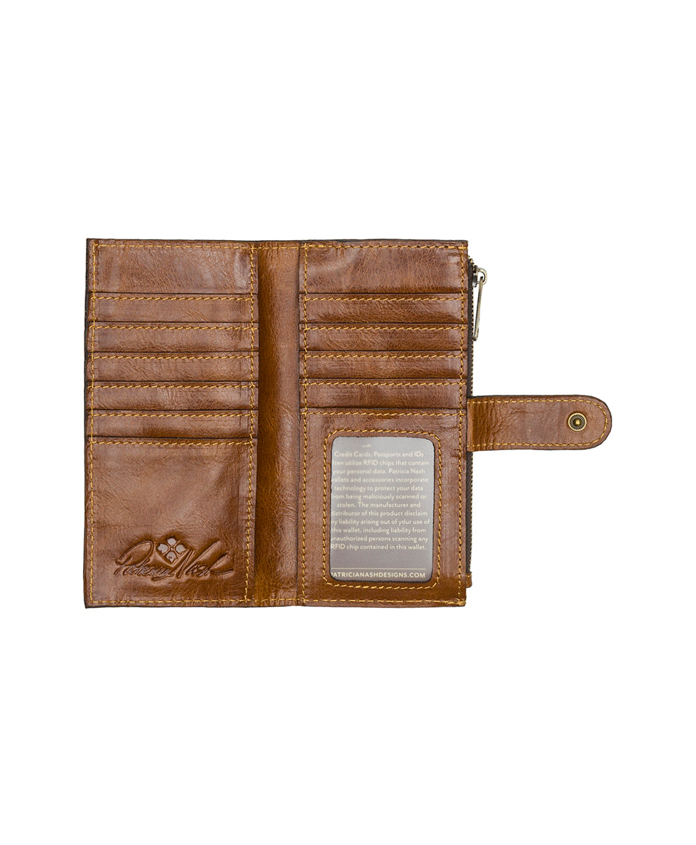 Nazari Wallet - European Map - european map - by Patricia Nash - View 3 of 4
