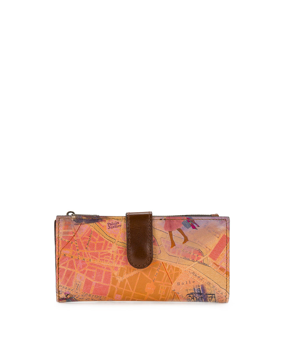 Female - Nazari Wallet - Paris Map - paris map - by Patricia Nash - View 1 of 4