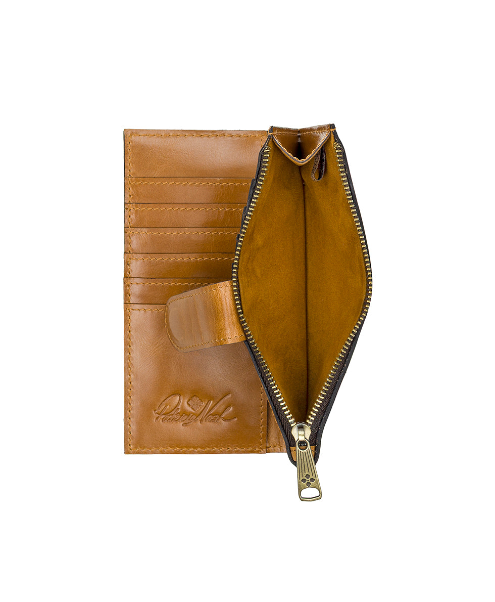 Nazari Wallet - Fleur de Jardin Embossed – Patricia Nash