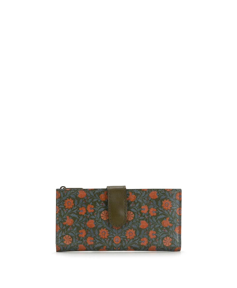 Female - Nazari Wallet| Scandi Antique | Scandi Antique Olive - scandi antique olive - by Patricia Nash - View 1 of 4