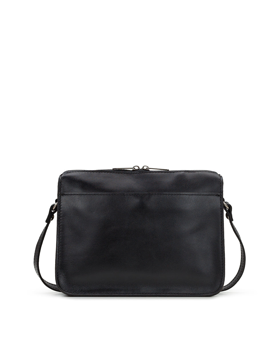 Nazaire Top Zip Crossbody Bag - Heritage - black - by Patricia Nash - View 2 of 4