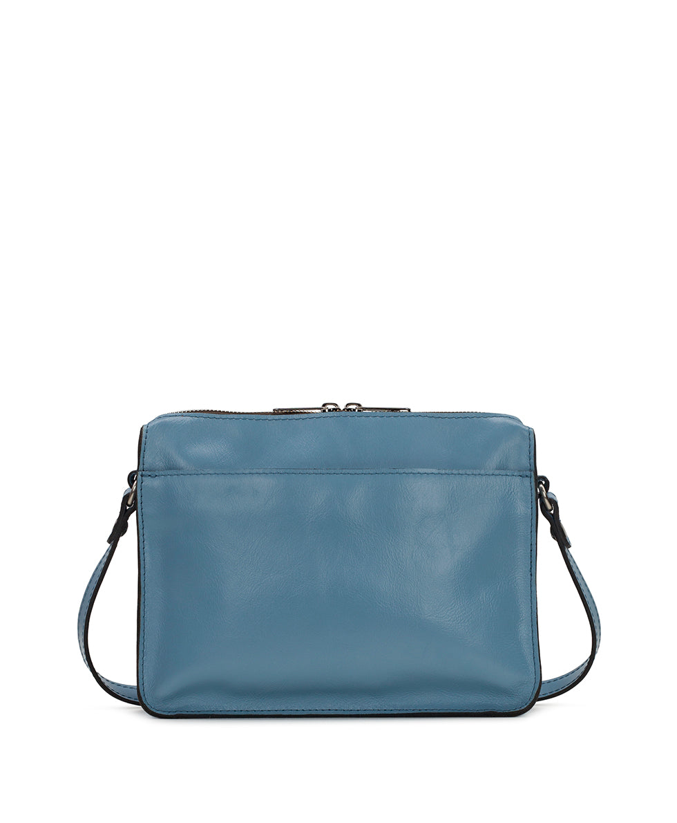 Female - Nazaire Crossbody - Vintage Distressed Leather - chalk white - by Patricia Nash - View 7 of 15