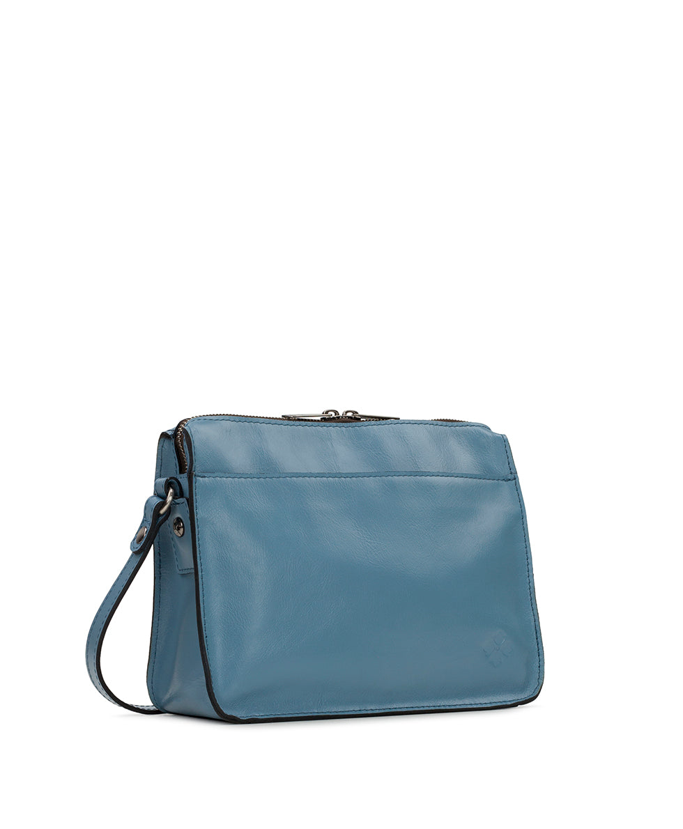 Female - Nazaire Crossbody - Vintage Distressed Leather - chalk white - by Patricia Nash - View 6 of 15