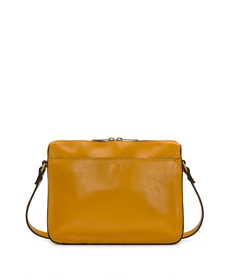 Female - Nazaire Crossbody - Vintage Distressed Leather - chalk white - by Patricia Nash - View 10 of 15
