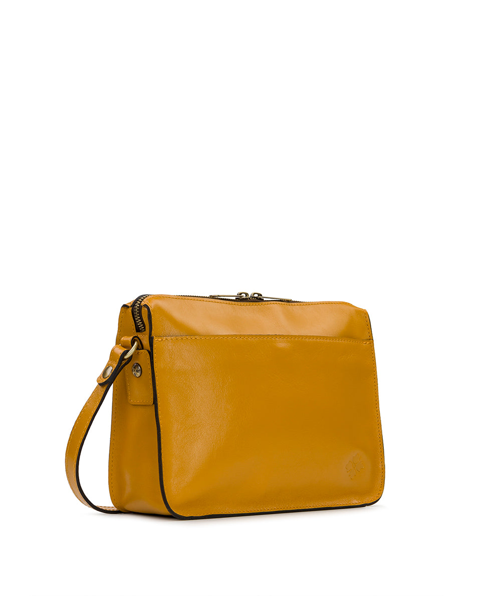 Female - Nazaire Crossbody - Vintage Distressed Leather - chalk white - by Patricia Nash - View 11 of 15