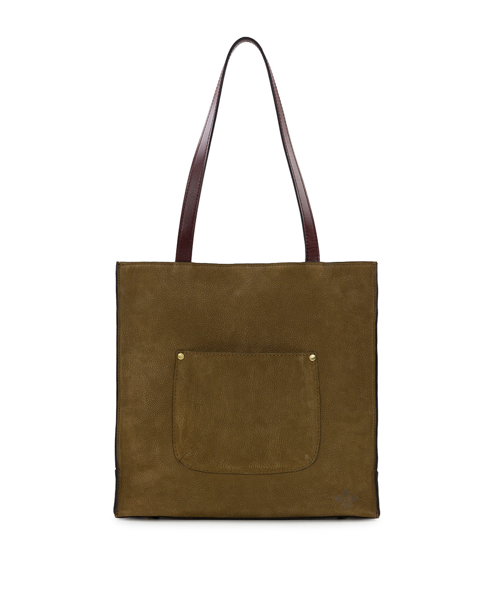 Female - Toscano Tote - Tuscan Fields Embroidery - khaki - by Patricia Nash - View 2 of 4