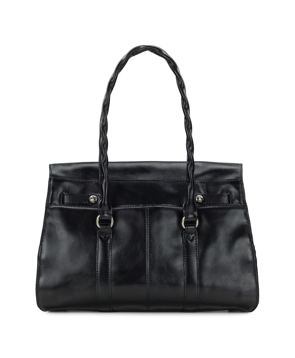 Female - Vienna Satchel - Vintage Distressed - black - by Patricia Nash - View 2 of 11