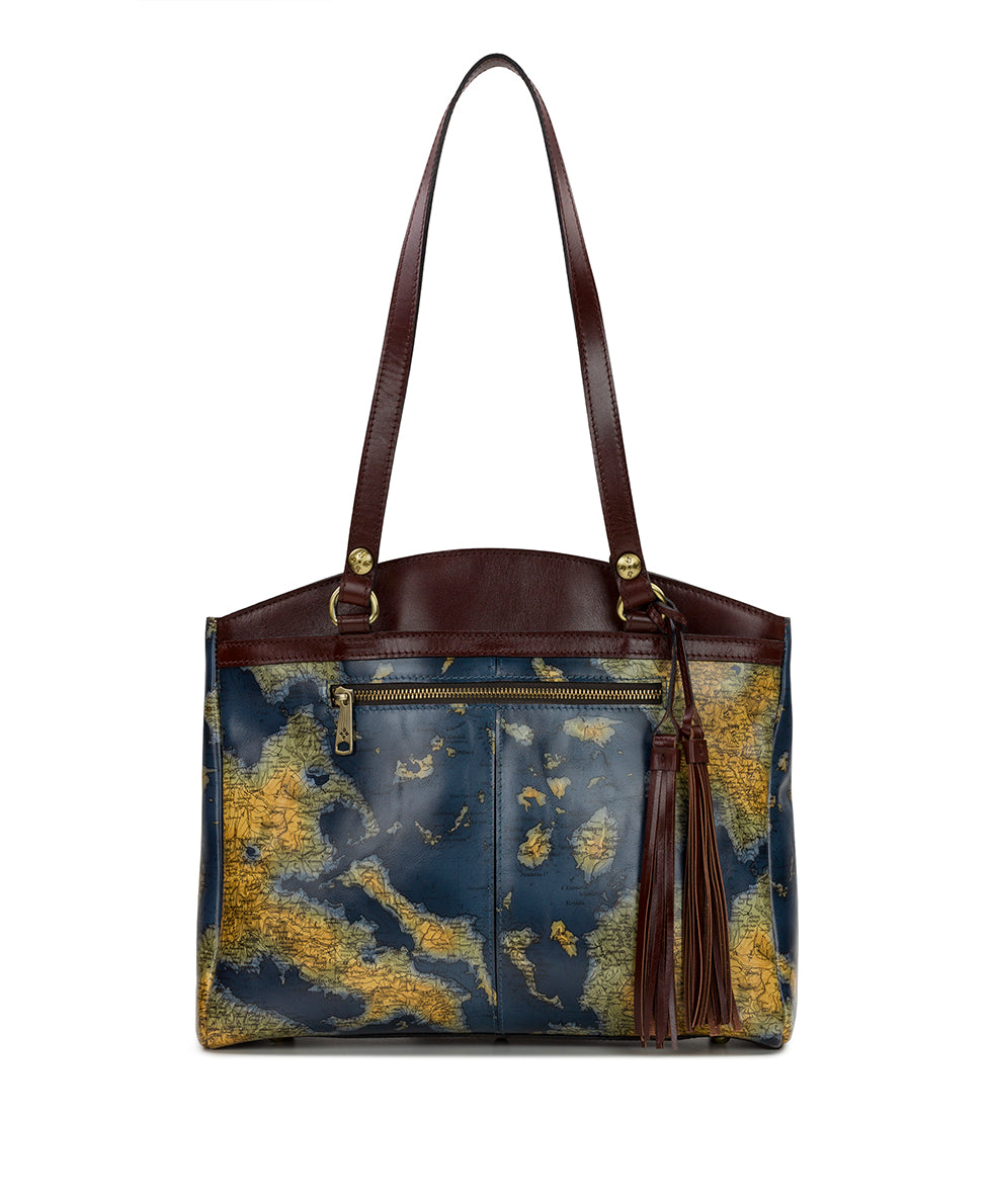 Greek Map | Vintage-Inspired Travel Design | Patricia Nash
