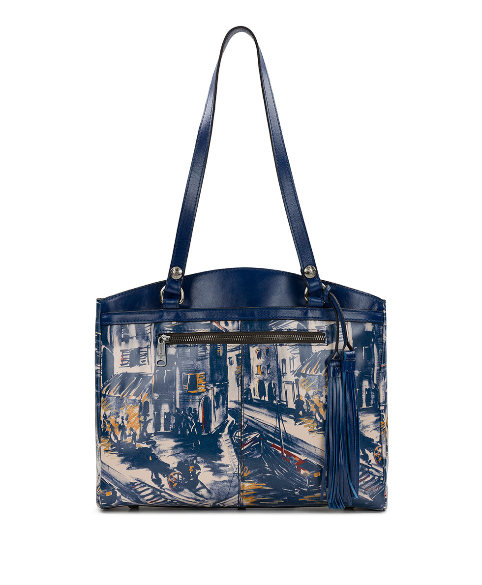 Female - Poppy Tote w/ Tassel - Harbor Nights - harbor nights - by Patricia Nash - View 1 of 4