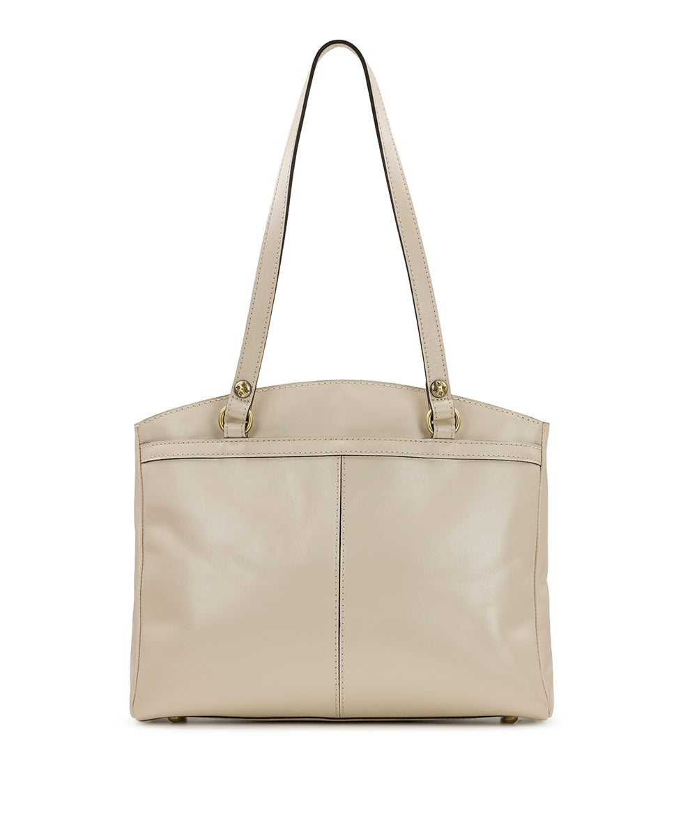 Female - Poppy Tote - Aegean Blooms Spot Print - chalk white - by Patricia Nash - View 2 of 5