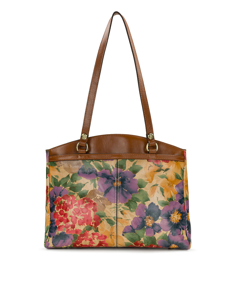 Female - Poppy Tote - French Hydrangeas - french hydrangeas - by Patricia Nash - View 2 of 4