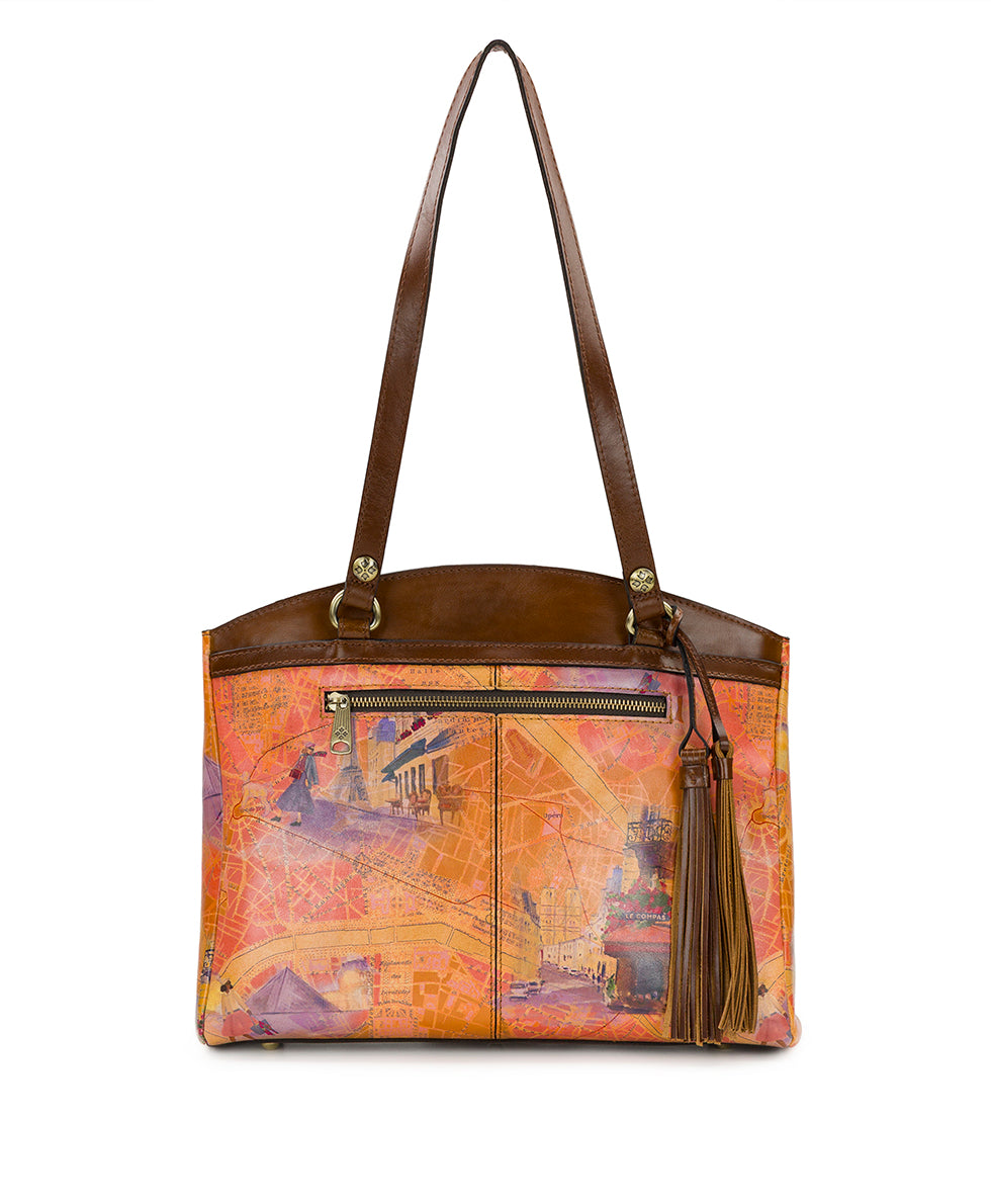 Female - Poppy Tote - Paris Map - paris map - by Patricia Nash - View 1 of 5