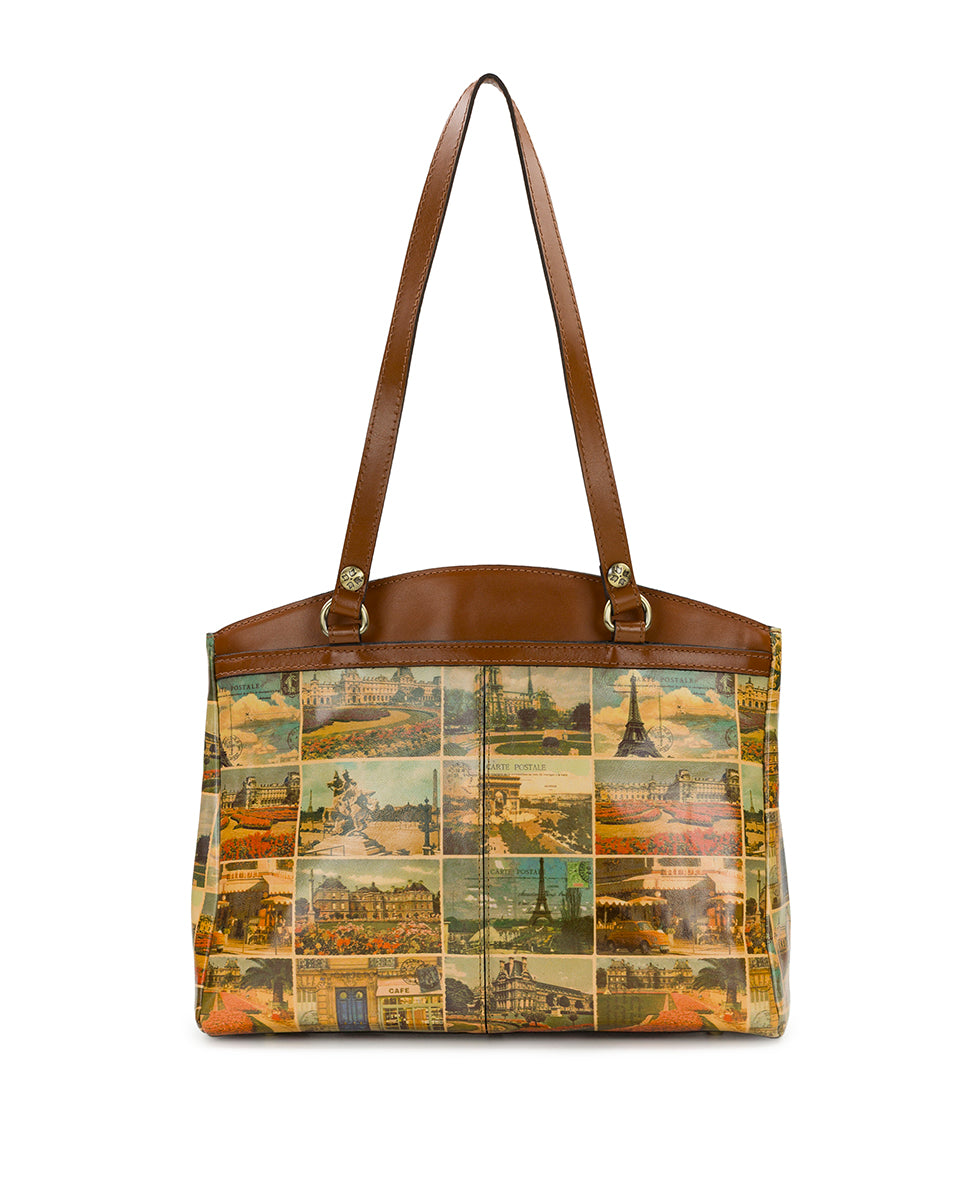 Female - Poppy Tote - Postcards From Paris - postcards from paris - by Patricia Nash - View 2 of 4