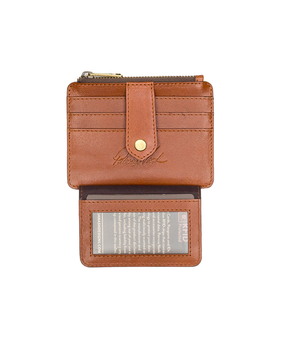 Cassis ID Case - Heritage - tan - by Patricia Nash - View 3 of 4
