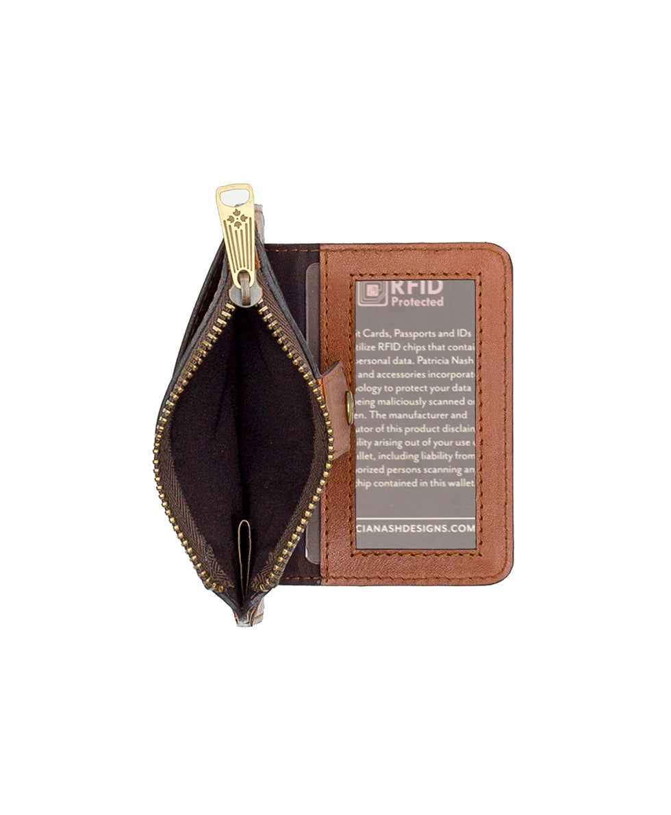 Cassis ID Case - Heritage - tan - by Patricia Nash - View 4 of 4