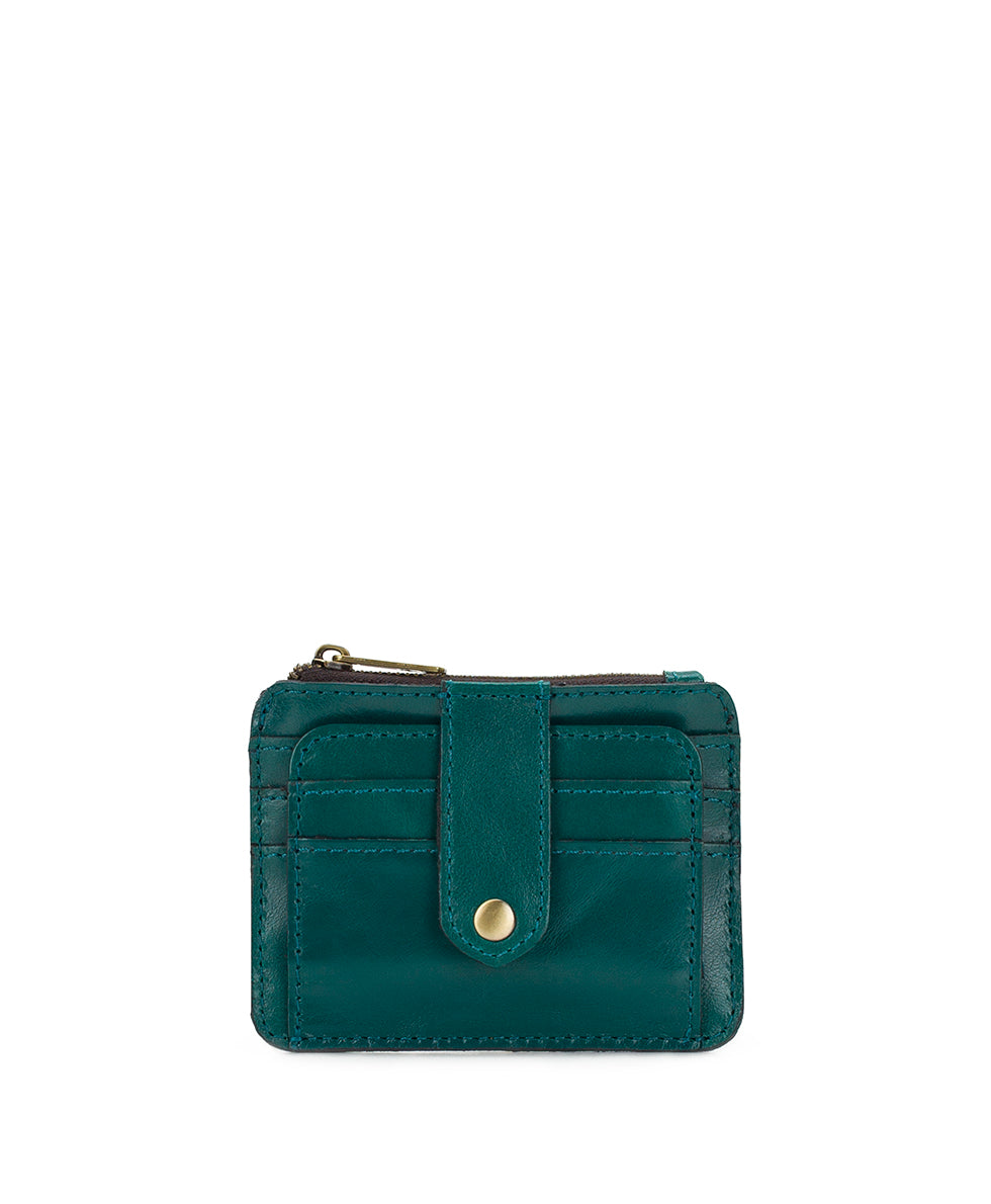 Female - Cassis ID Case - Vintage Distressed Leather - oxblood - by Patricia Nash - View 9 of 25