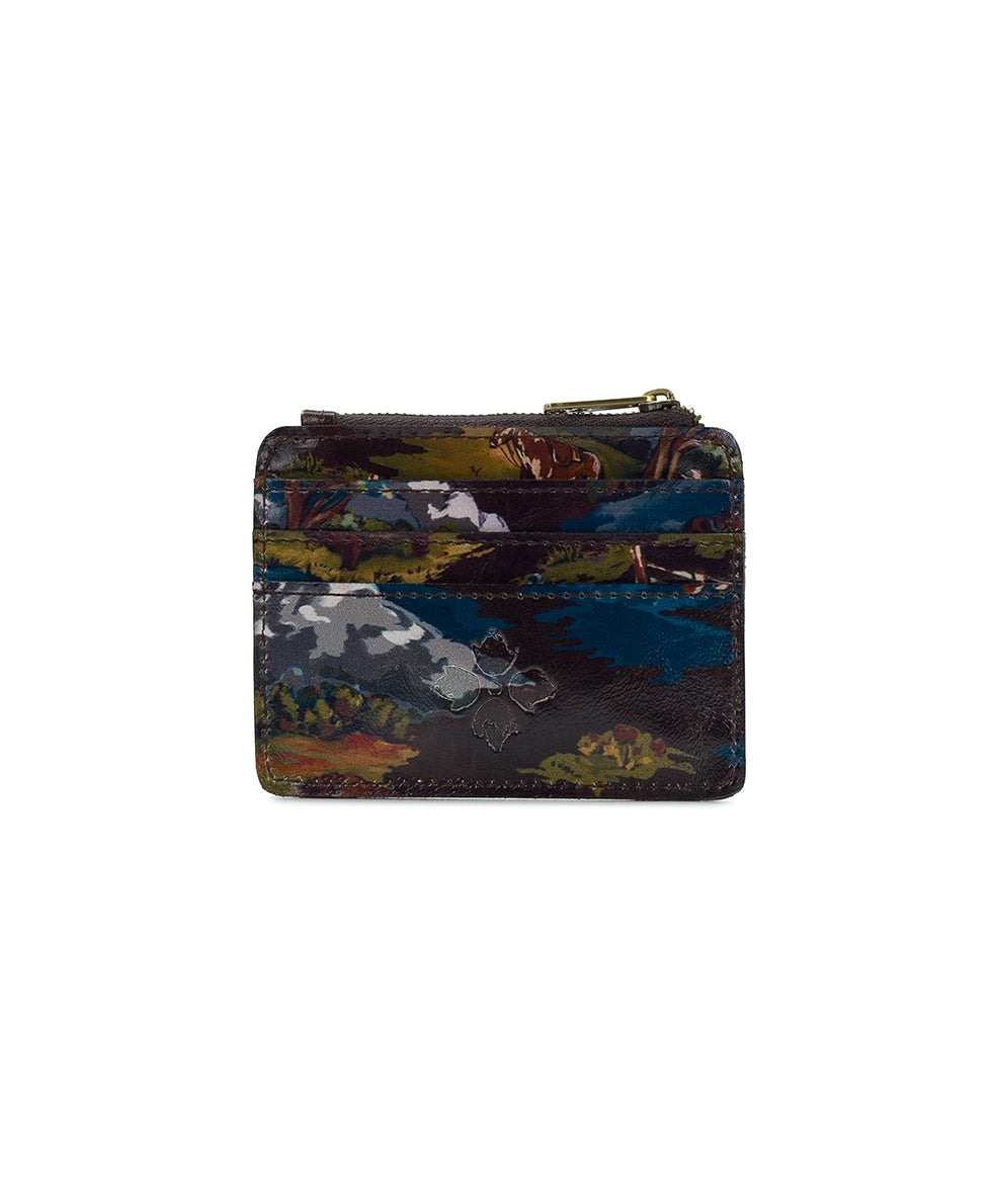 Female - Cassis ID Case - Montana Prairie Skies - chocolate - by Patricia Nash - View 2 of 4