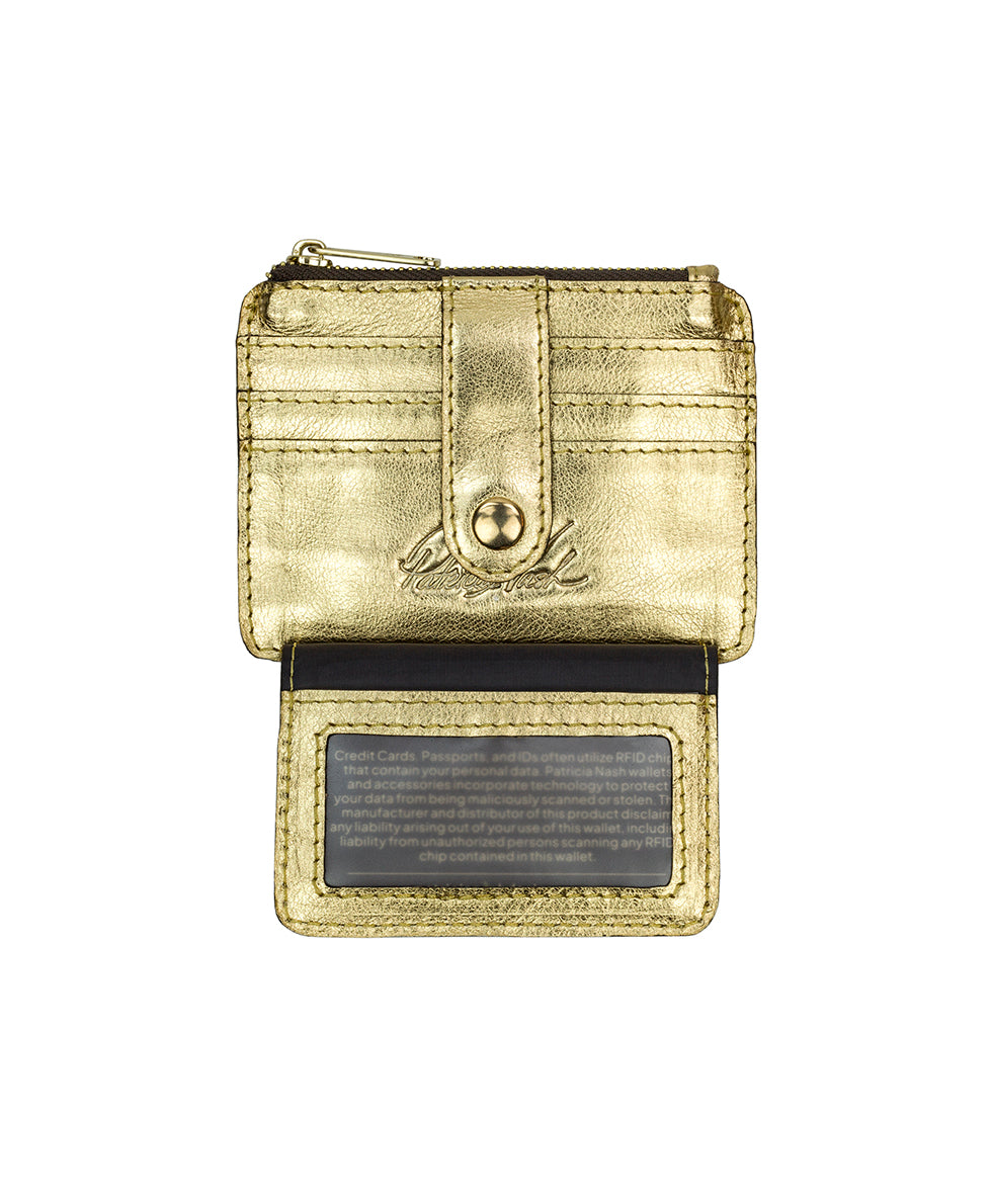 Female - Cassis ID Case - Greek Gold - greek gold - by Patricia Nash - View 3 of 4