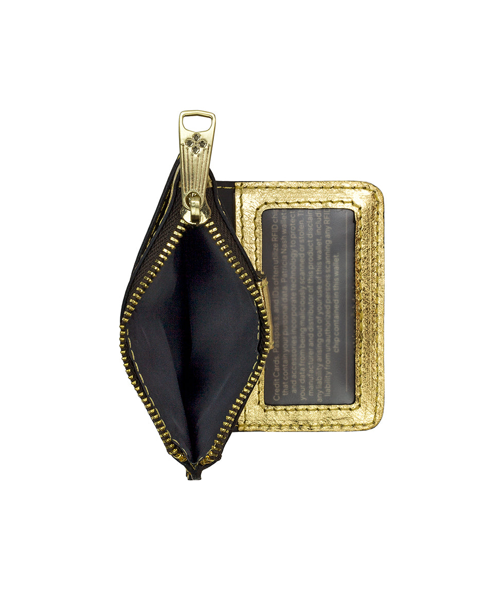 Female - Cassis ID Case - Greek Gold - greek gold - by Patricia Nash - View 4 of 4