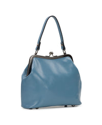 Laureana Frame with Greek Ombre Scarf - Vintage Distressed Leather