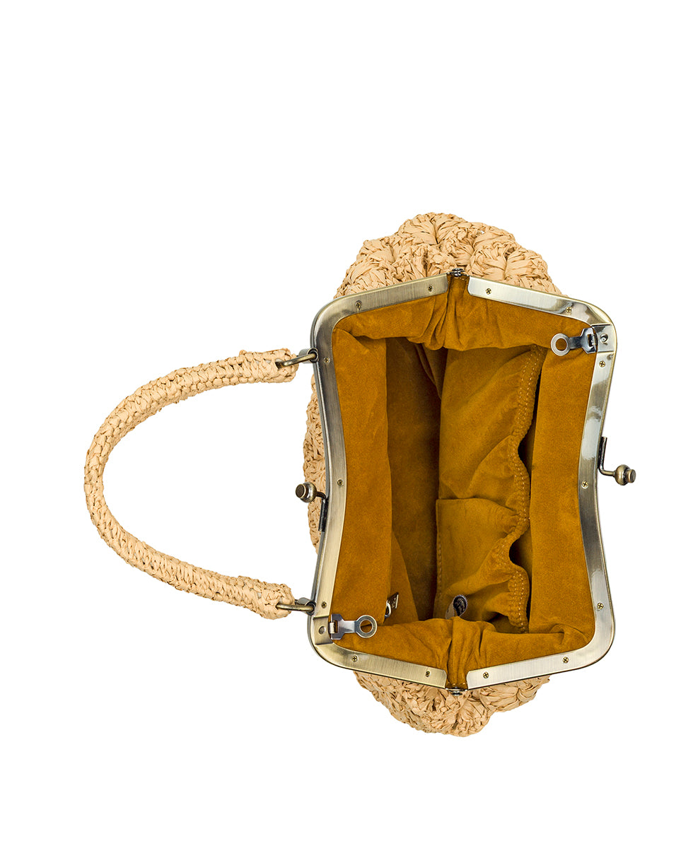 Female - Laureana Frame - Scalloped Raffia - natural - by Patricia Nash - View 4 of 4