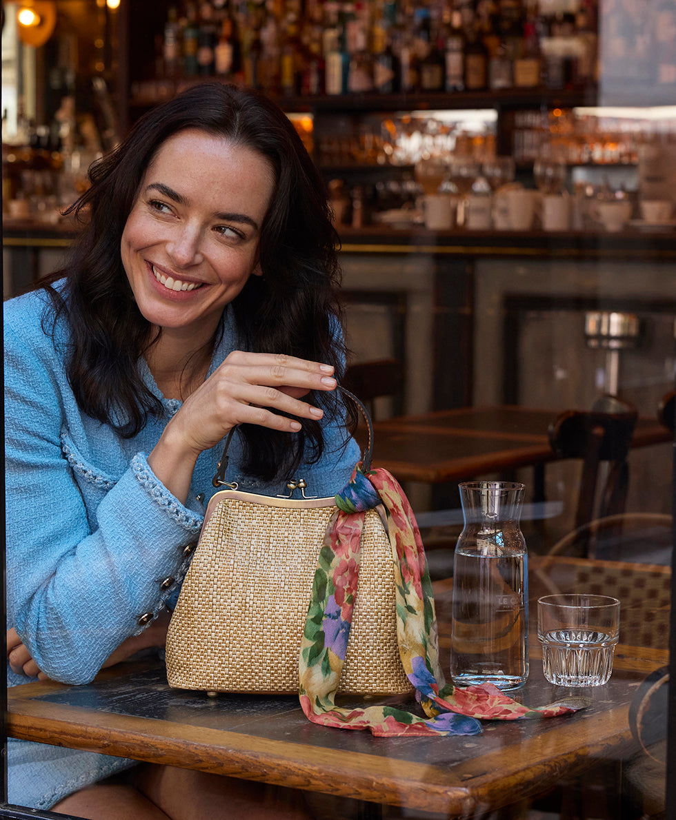 Female - Laureana Frame - Burnished Woven - natural - by Patricia Nash - View 4 of 7