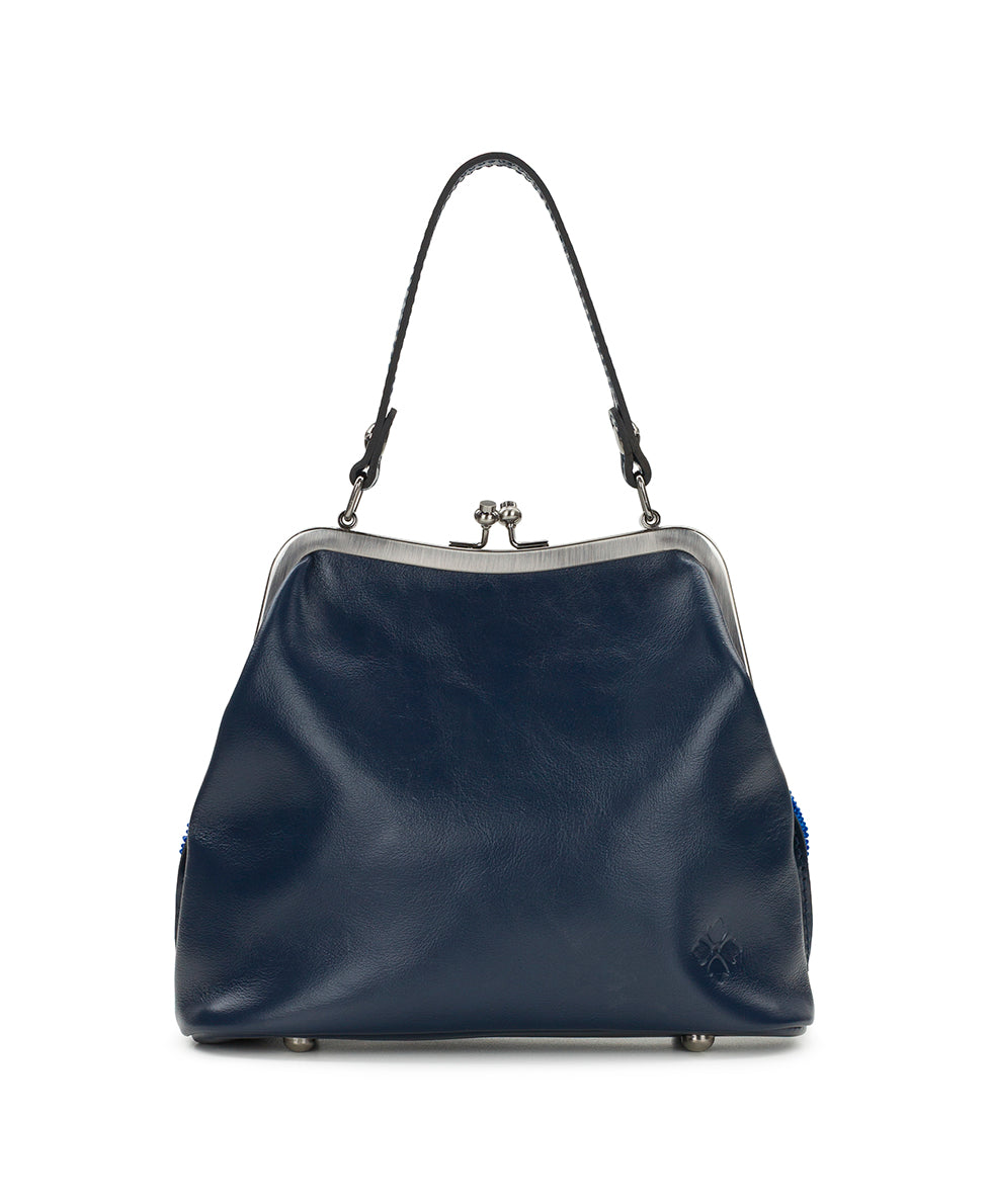 Female - Laureana Frame - Strawberry Beaded - denim blue - by Patricia Nash - View 2 of 4