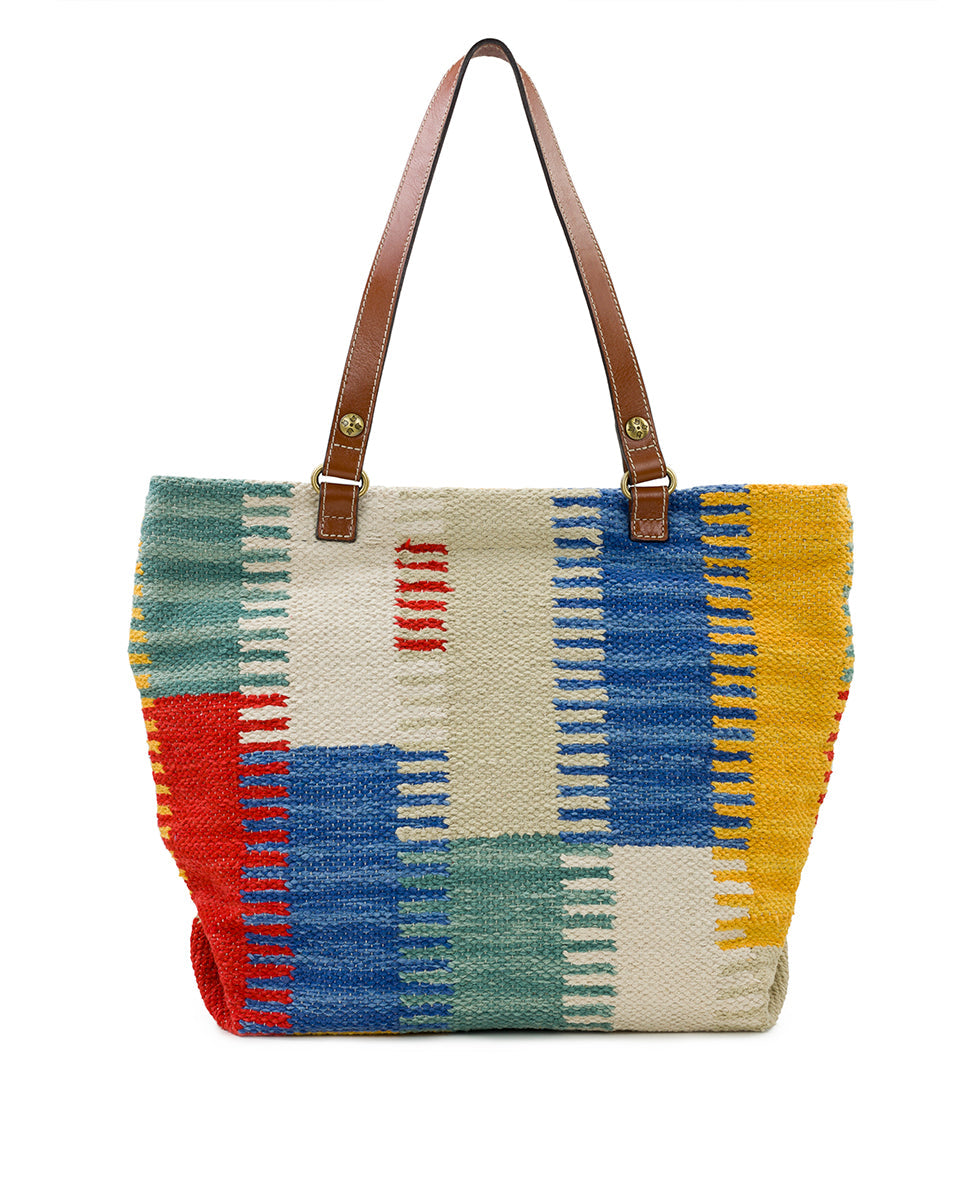 Chennai Tote - Hand Loomed - magenta multi - by Patricia Nash - View 14 of 19