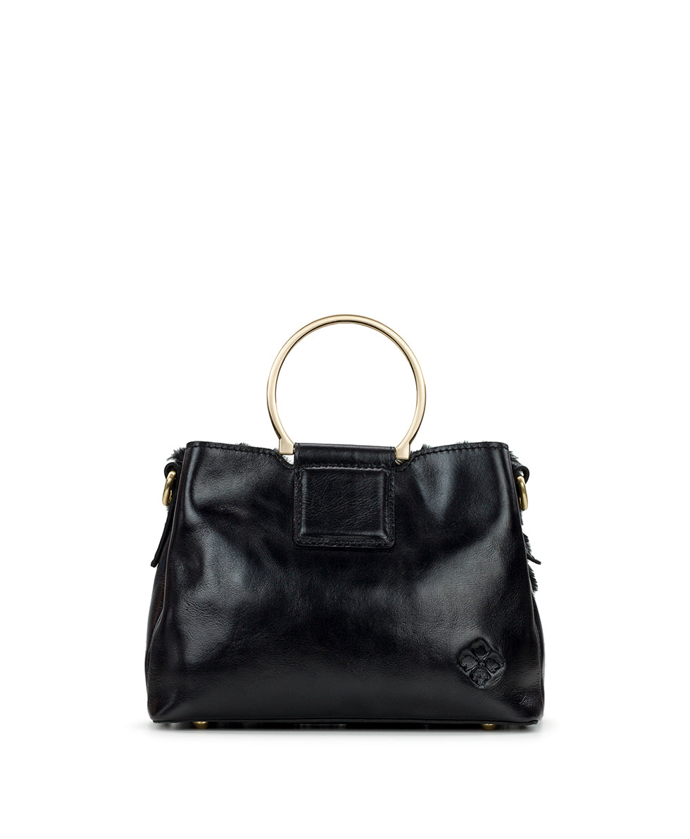 Empoli Satchel - Quilted Faux Fur