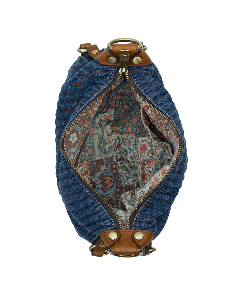 Female - Torcy Top Zip | Quilted Denim | Denim - denim - by Patricia Nash - View 6 of 6