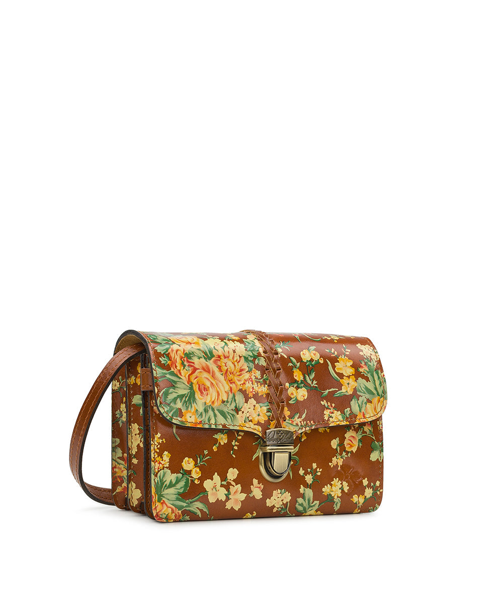 Bellizzi Crossbody Organizer Vintage Botanical Garden Patricia Nash