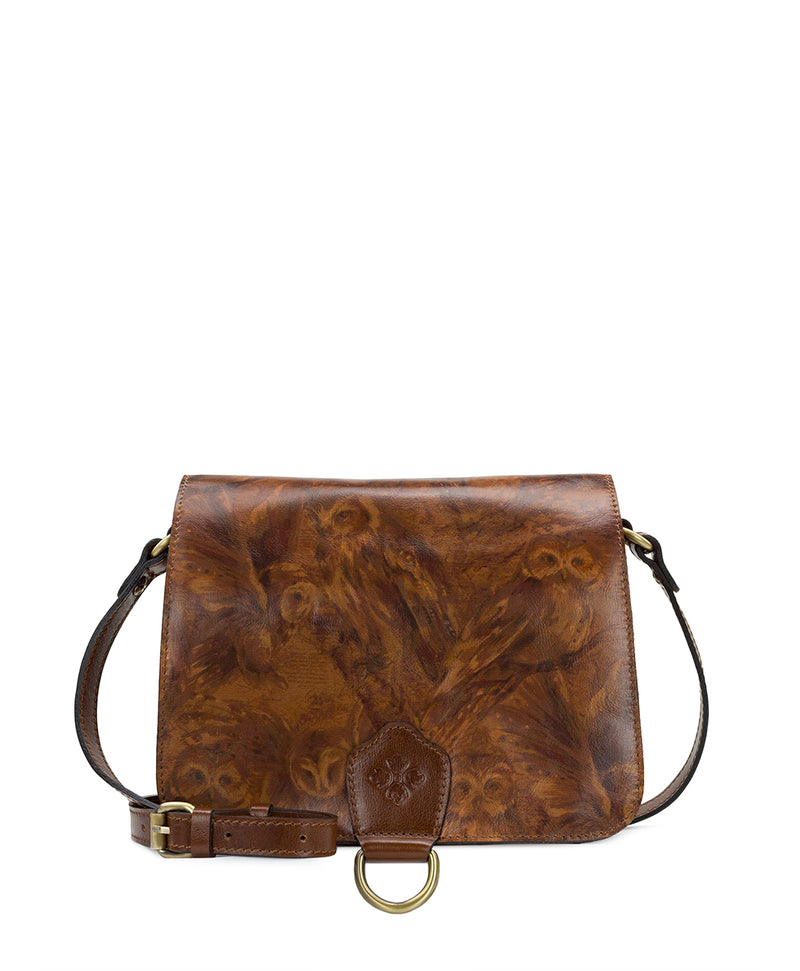 Ilina Flap Crossbody - Owl Print  - View 1