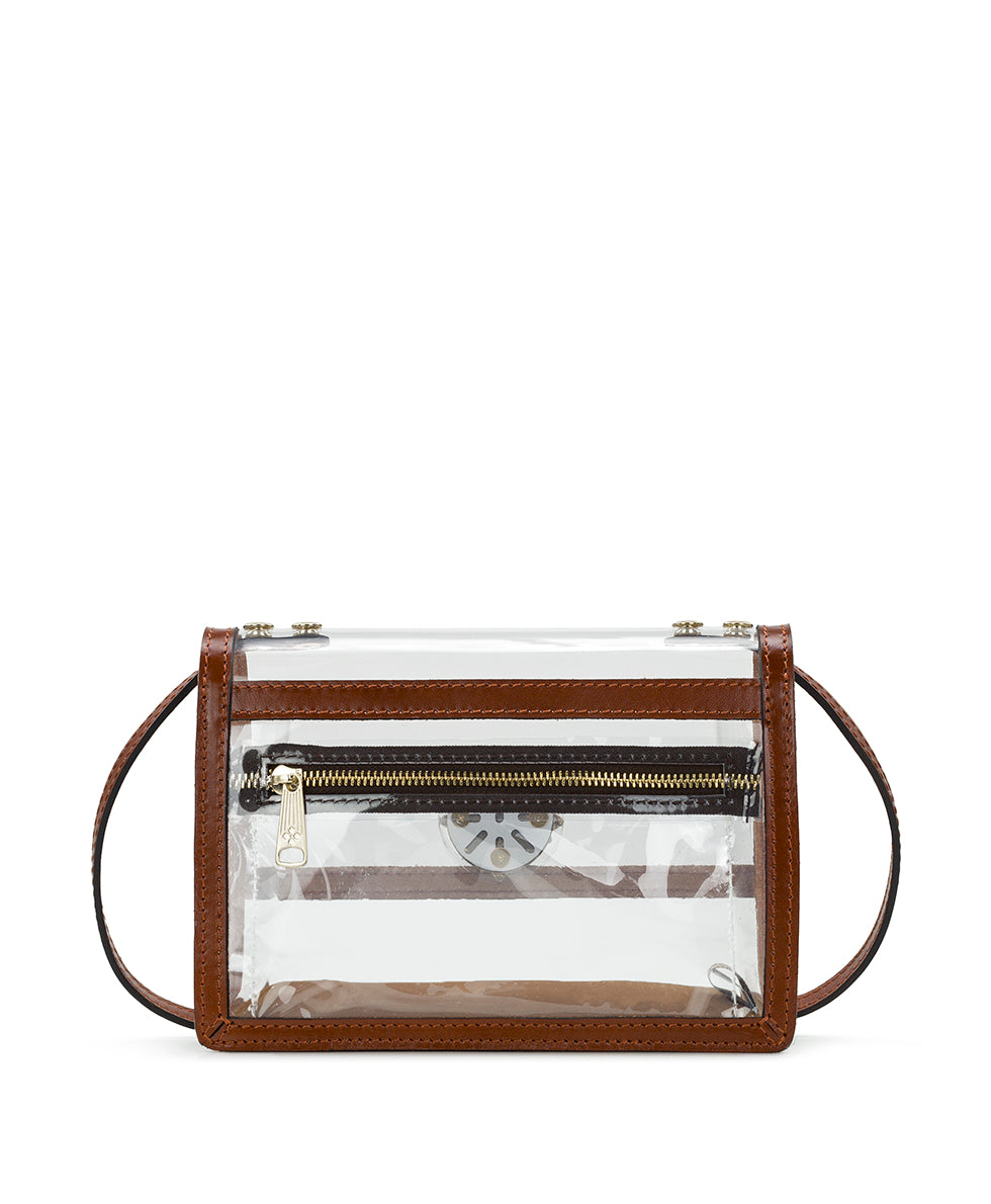 Consilina Crossbody - Clear Bag - tan - by Patricia Nash - View 2 of 4