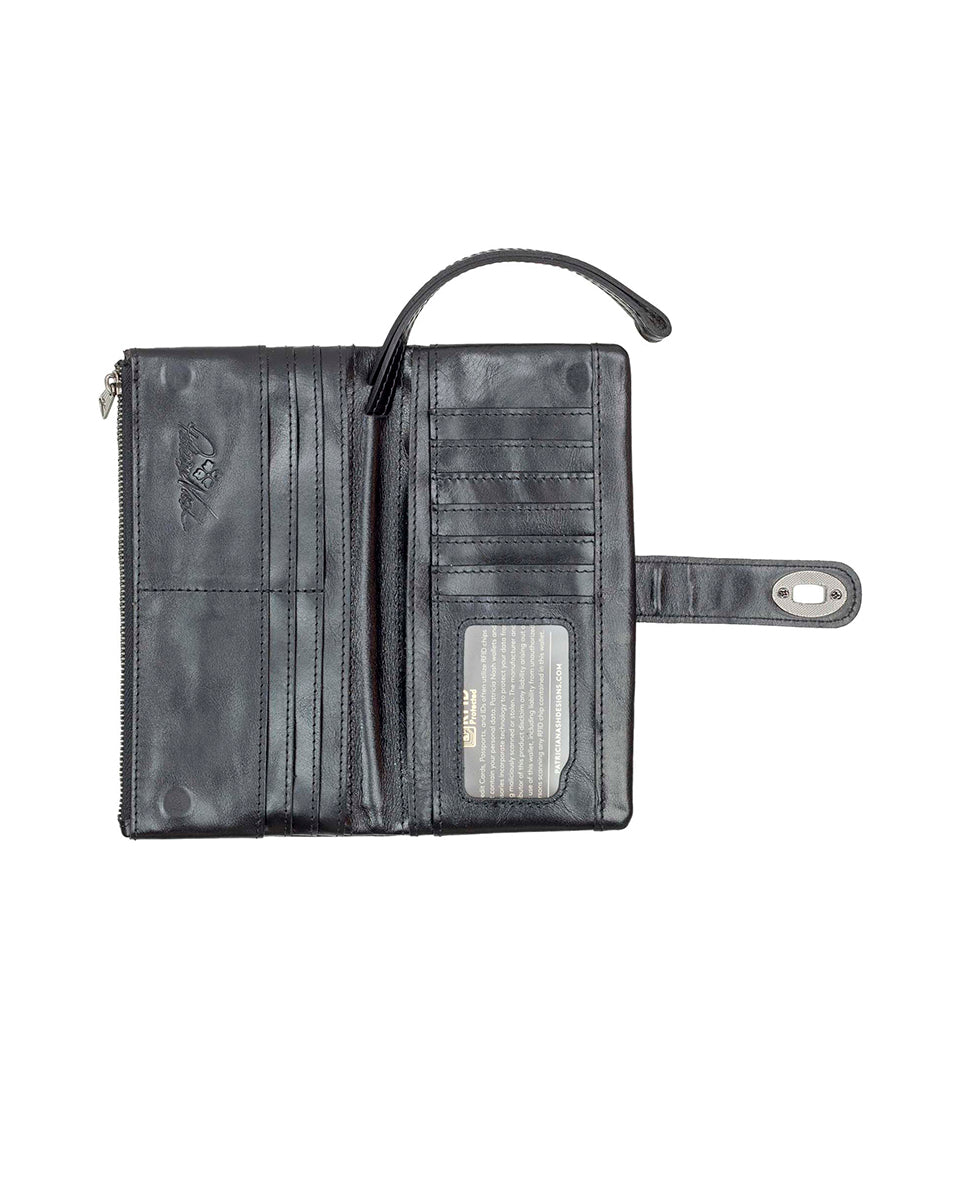 Annesley Wristlet - Vintage Distressed Leather - cognac - by Patricia Nash - View 31 of 40