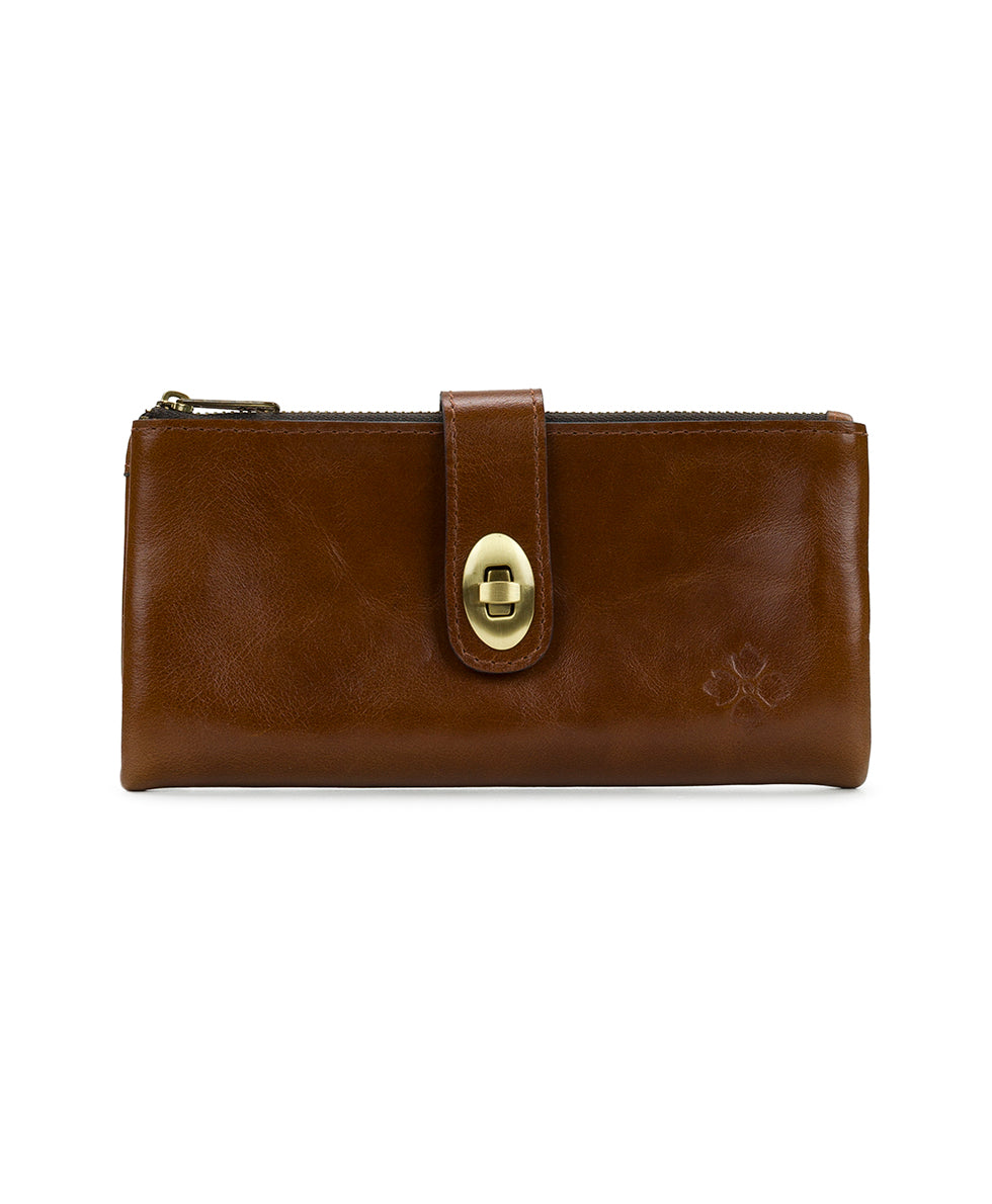 Annesley Wristlet - Vintage Distressed Leather - oxblood - by Patricia Nash - View 21 of 40