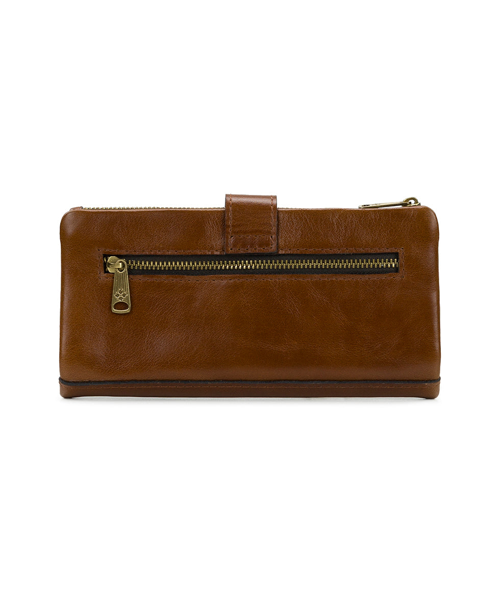 Annesley Wristlet - Vintage Distressed Leather - oxblood - by Patricia Nash - View 22 of 40