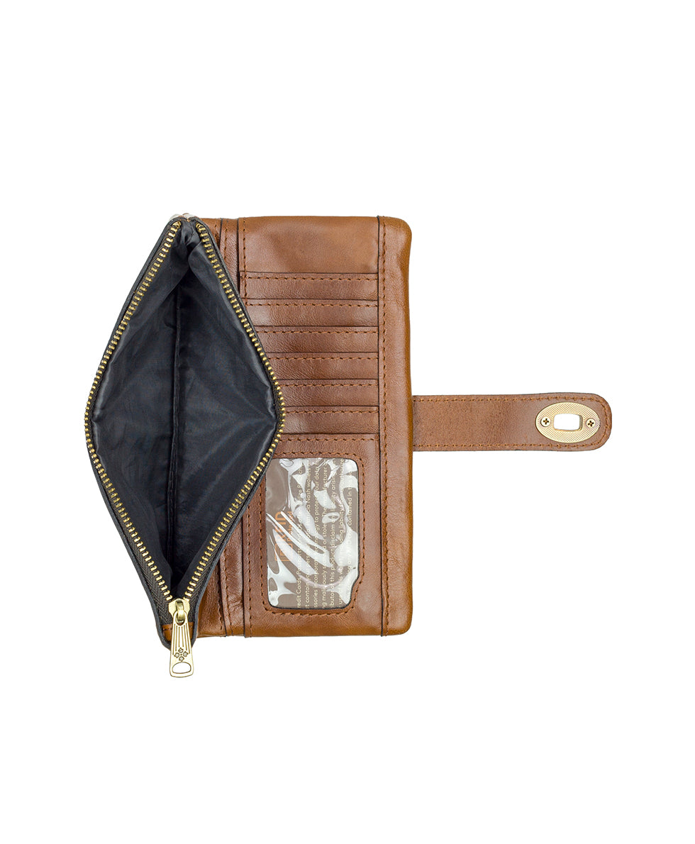 Annesley Wristlet - Vintage Distressed Leather - oxblood - by Patricia Nash - View 23 of 40